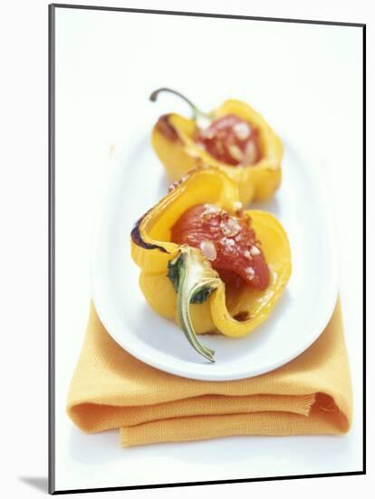 Baked Peppers with Tomato Stuffing-Michael Boyny-Mounted Photographic Print