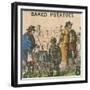 Baked Potatoes, Cries of London, C1840-TH Jones-Framed Giclee Print