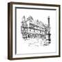 Bakehouse Close, Edinburgh, 1911-1912-null-Framed Giclee Print