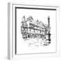 Bakehouse Close, Edinburgh, 1911-1912-null-Framed Giclee Print