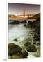 Baker Beach and the Golden Gate Bridge-Vincent James-Framed Photographic Print