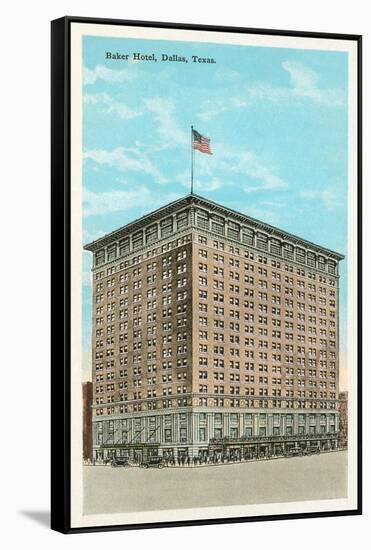 Baker Hotel, Dallas, Texas-null-Framed Stretched Canvas