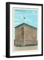 Baker Hotel, Dallas, Texas-null-Framed Art Print