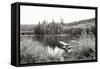 Baker Lake Dock-Dana Styber-Framed Stretched Canvas