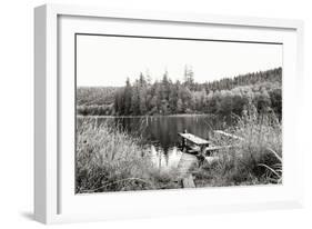 Baker Lake Dock-Dana Styber-Framed Photographic Print
