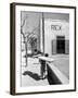 Baker's Apprentice Carrying a Large Tray of Bread Dough-Alfred Eisenstaedt-Framed Photographic Print