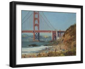 Baker's Beach-Chuck Larivey-Framed Art Print