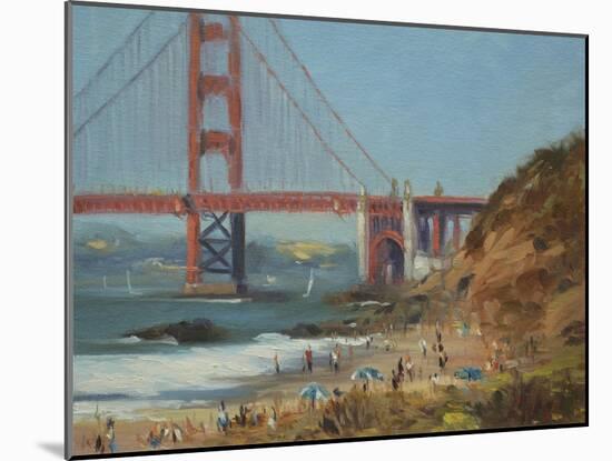 Baker's Beach-Chuck Larivey-Mounted Art Print