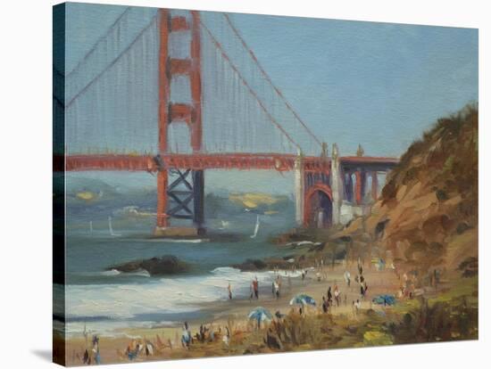 Baker's Beach-Chuck Larivey-Stretched Canvas