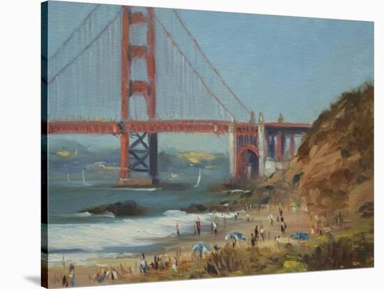 Baker's Beach-Chuck Larivey-Stretched Canvas