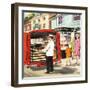 Baker's Delivery Man-null-Framed Giclee Print