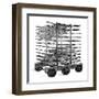 Baker's Double Rack Truck-null-Framed Art Print