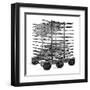 Baker's Double Rack Truck-null-Framed Art Print