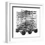 Baker's Double Rack Truck-null-Framed Art Print