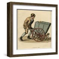 Baker's Man with Dogs-null-Framed Art Print