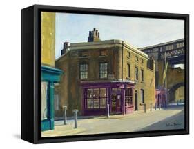 Baker's Shop, Cornwell Road-Julian Barrow-Framed Stretched Canvas