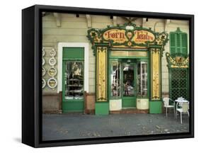Baker's Shop, Palma, Majorca, Balearic Islands, Spain-Kathy Collins-Framed Stretched Canvas