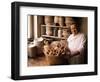 Baker with Selection of Bread, France-John Miller-Framed Photographic Print