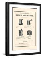 Bakers and Confectioner's Stoves-null-Framed Art Print