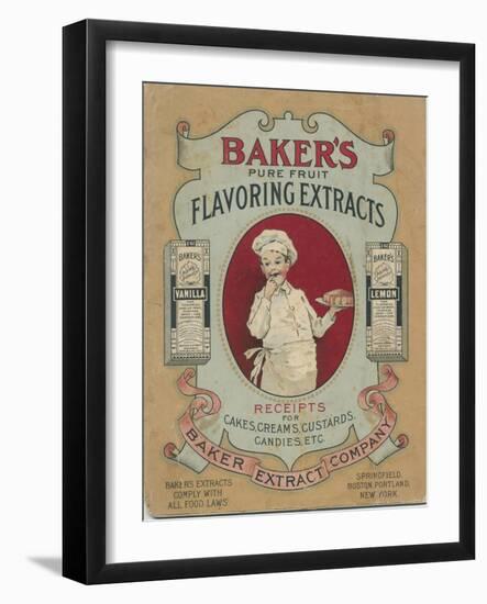 Bakers Extracts-null-Framed Giclee Print