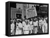 Bakers Union Marching Through the Labor Day Parade-null-Framed Stretched Canvas