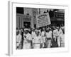 Bakers Union Marching Through the Labor Day Parade-null-Framed Photographic Print