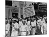 Bakers Union Marching Through the Labor Day Parade-null-Mounted Photographic Print