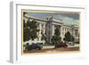 Bakersfield, California - View of the Kern County Court House-Lantern Press-Framed Art Print