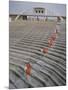 Bakersfield Junior College: Cheerleaders Practicing for Football Rally-Ralph Crane-Mounted Photographic Print