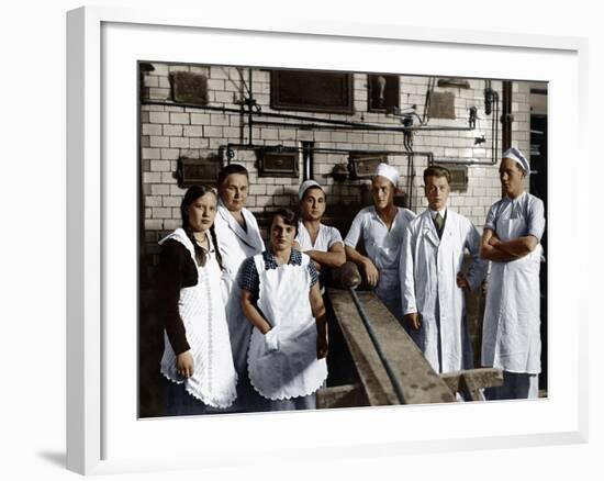 Bakery, Group Picture-null-Framed Photographic Print