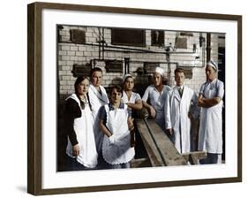 Bakery, Group Picture-null-Framed Photographic Print