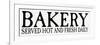 Bakery Horizontal Wood Sign-ALI Chris-Framed Giclee Print