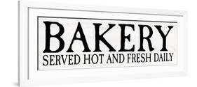 Bakery Horizontal Wood Sign-ALI Chris-Framed Giclee Print