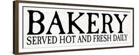 Bakery Horizontal Wood Sign-ALI Chris-Framed Giclee Print