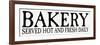 Bakery Horizontal Wood Sign-ALI Chris-Framed Giclee Print