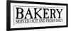 Bakery Horizontal Wood Sign-ALI Chris-Framed Giclee Print