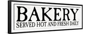 Bakery Horizontal Wood Sign-ALI Chris-Framed Giclee Print