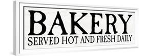 Bakery Horizontal Wood Sign-ALI Chris-Framed Giclee Print