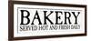 Bakery Horizontal Wood Sign-ALI Chris-Framed Giclee Print