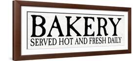 Bakery Horizontal Wood Sign-ALI Chris-Framed Giclee Print