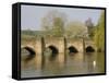 Bakewell Bridge and River Wye, Derbyshire, England, United Kingdom, Europe-Rolf Richardson-Framed Stretched Canvas