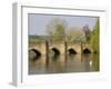 Bakewell Bridge and River Wye, Derbyshire, England, United Kingdom, Europe-Rolf Richardson-Framed Photographic Print