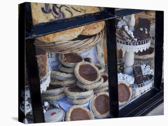 Bakewell Pudding Shop Window, Bakewell, Derbyshire, England, United Kingdom, Europe-Frank Fell-Stretched Canvas