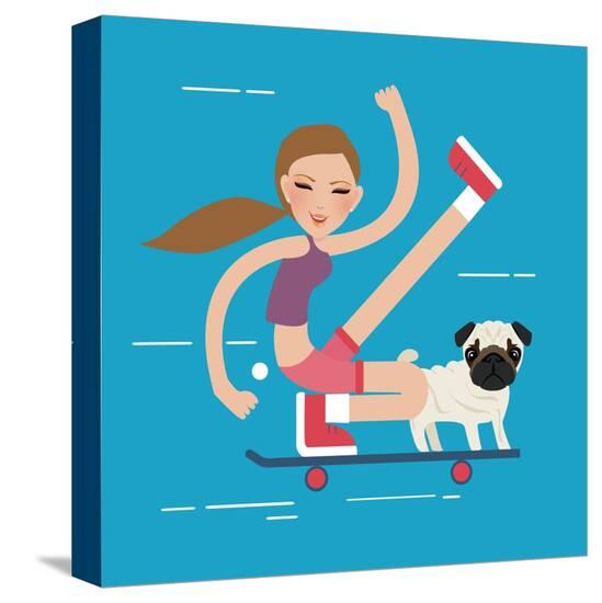 Stretched Canvas Print, , large