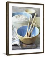 Baking Bowls, Jug, Wooden Spoons, Whisk-Michael Paul-Framed Photographic Print