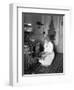 Baking Bread at Home for School Project, ca. 1914-null-Framed Giclee Print