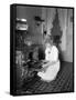 Baking Bread at Home for School Project, ca. 1914-null-Framed Stretched Canvas