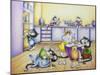 Baking For Mummy-Cindy Wider-Mounted Giclee Print