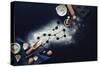 Baking For Stargazers (Big Dipper)-Dina Belenko-Stretched Canvas