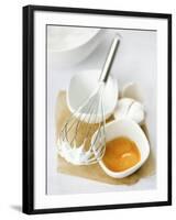 Baking Ingredients (Egg Yolk and Beaten Egg White)-Ira Leoni-Framed Photographic Print